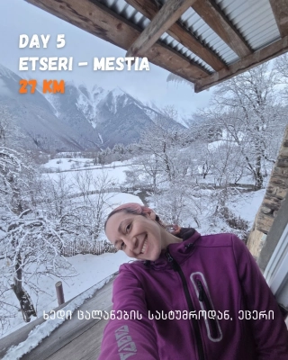 თბილისიდან მესტიაში - ზამთრის ველოტური