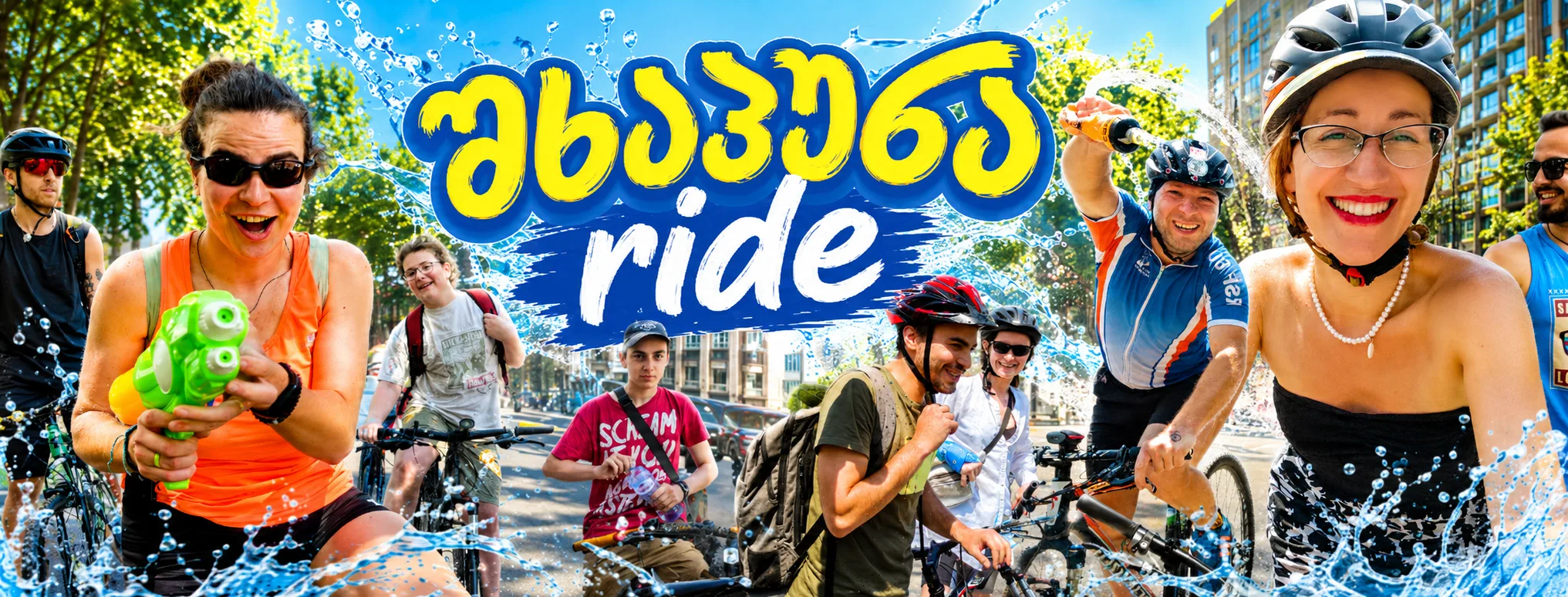 შხაპუნა Ride | ველო წუწაობა თბილისში