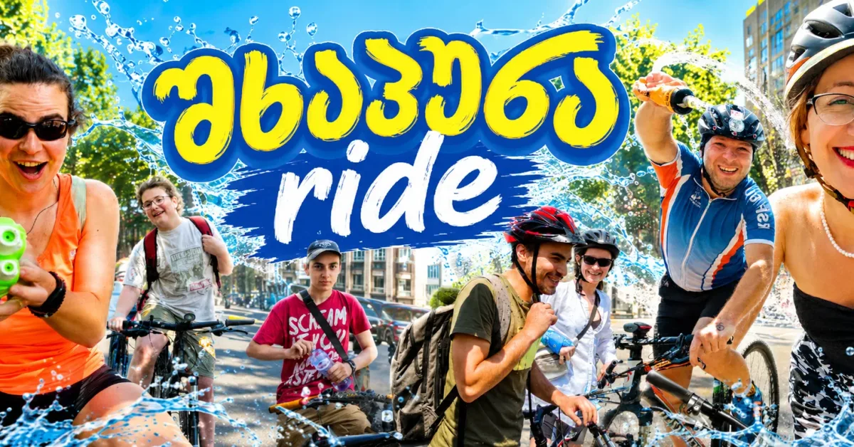 შხაპუნა Ride | ველო წუწაობა თბილისში